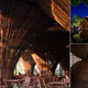 Illustration for article titled This Soaring Openair Cafe Is Made From Giant Bamboo Fishing Baskets